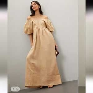 LoboRosa Mini 100% Linen Long Dress